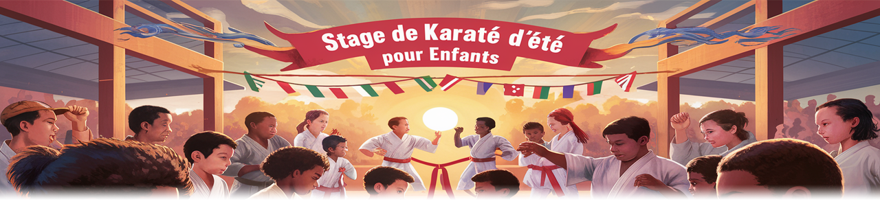 Stage de karaté pour enfants